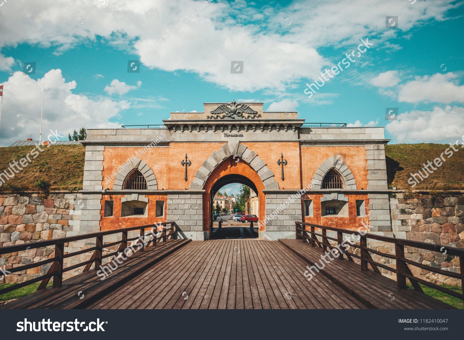 Entrada principal al castillo